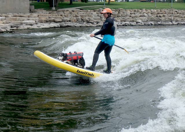 paddle surf en ríos