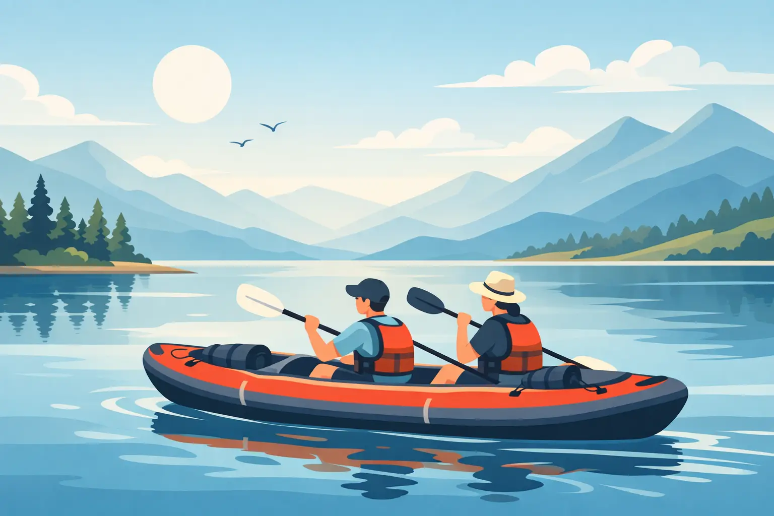 Guía compra kayak hinchable touring