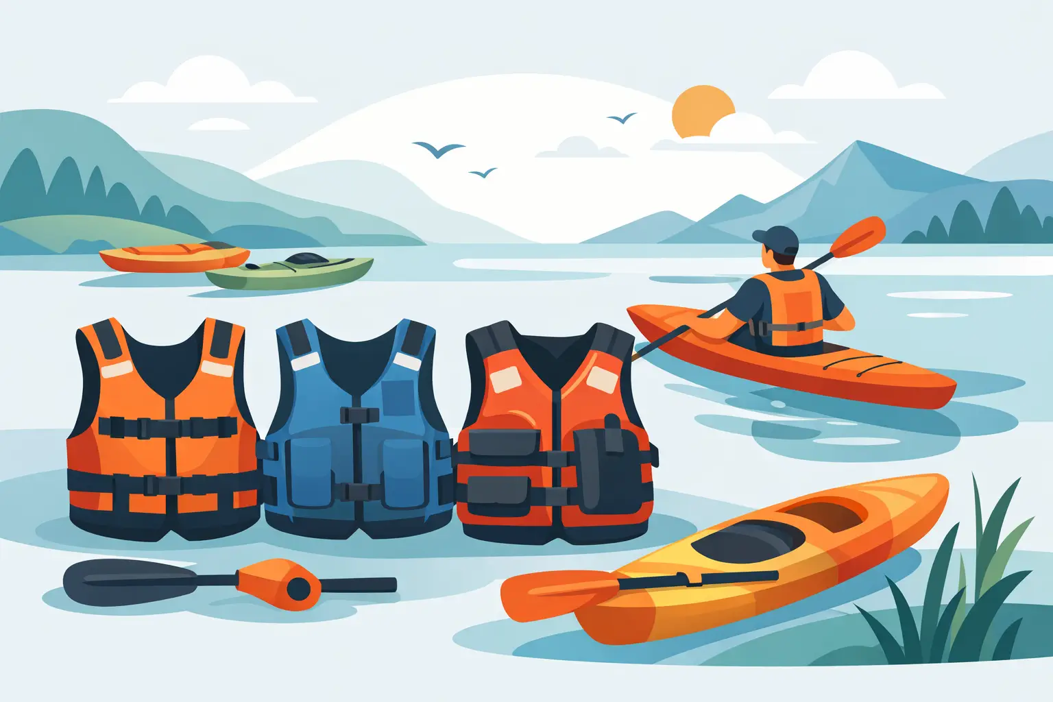 Mejores chalecos para kayak: cómo elegir