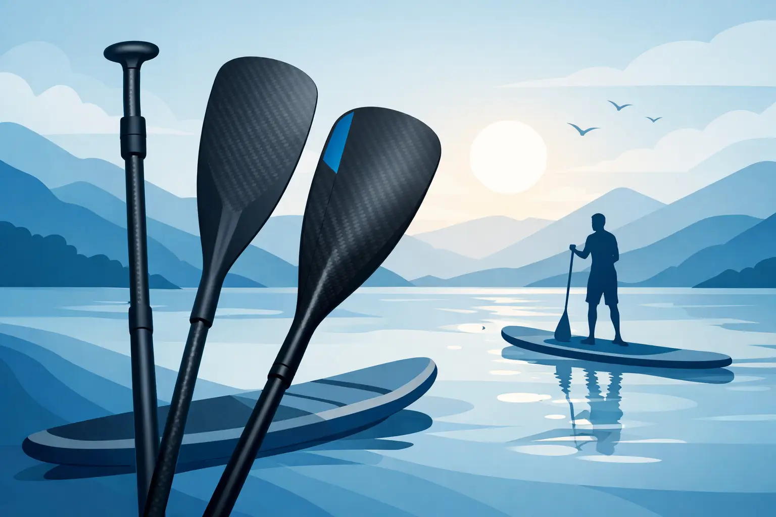 Mejores remos SUP carbono para comprar