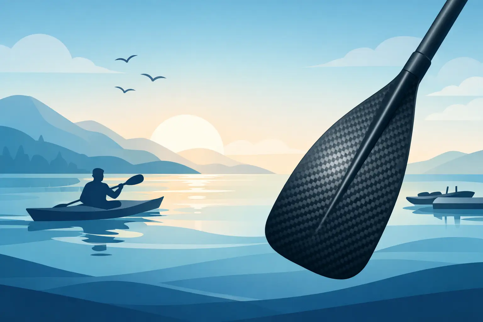 Remo paddle carbono: cuándo vale la pena