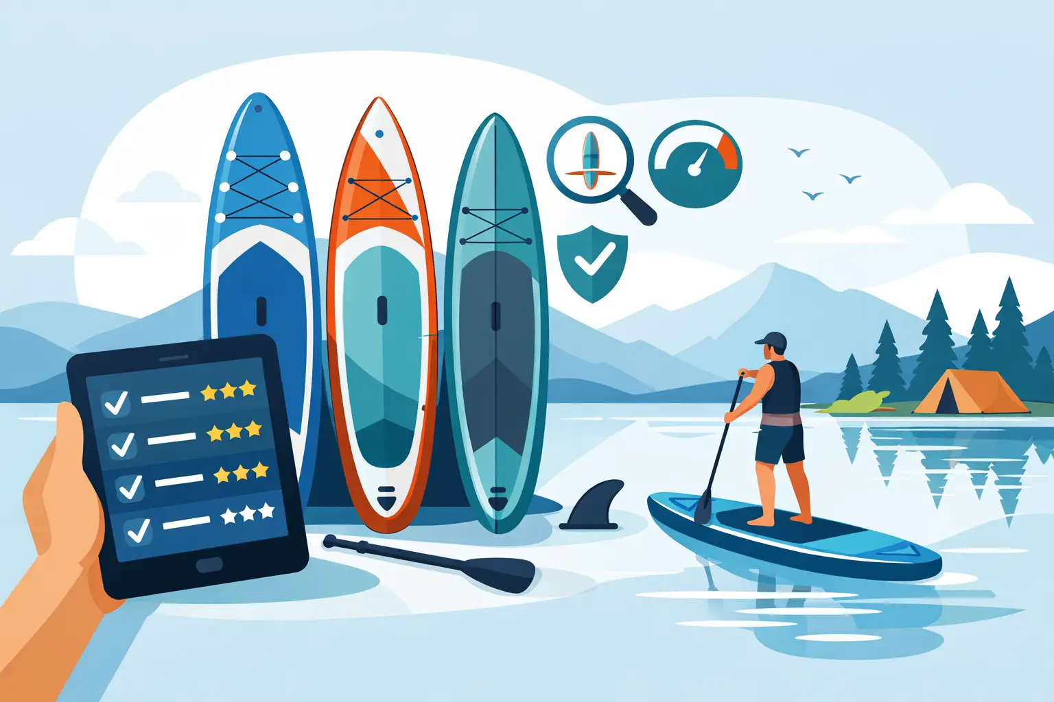Review de tablas SUP touring para comprar bien