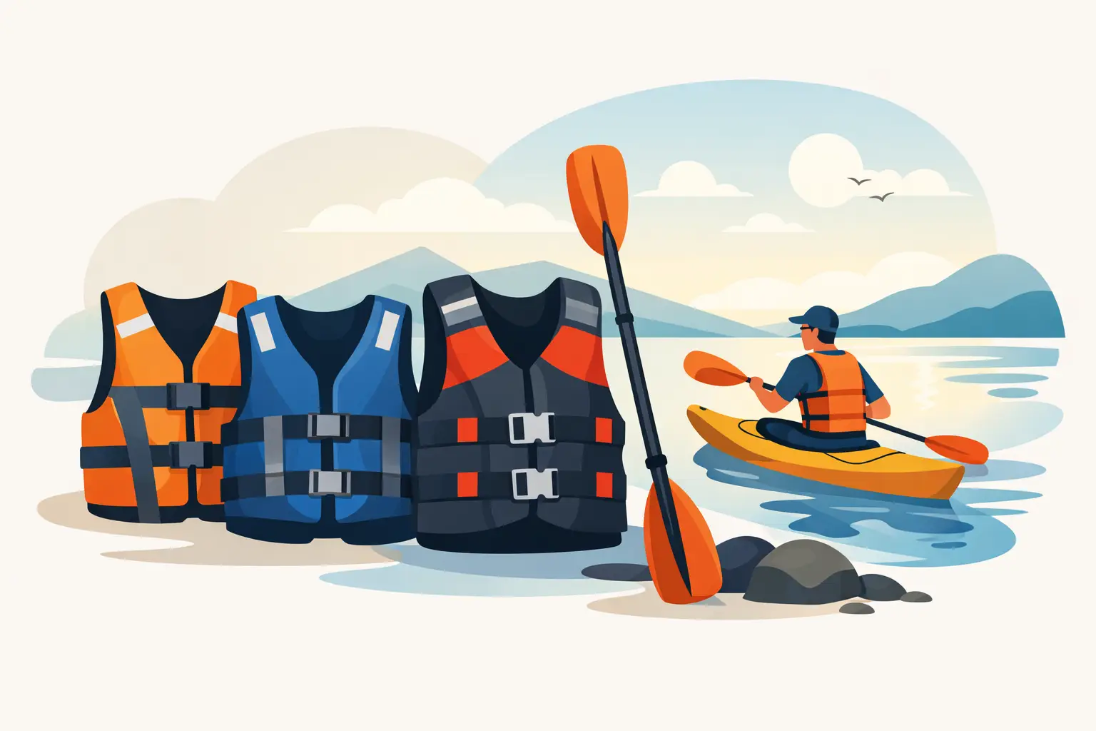 Ofertas chalecos salvavidas kayak para remar seguro