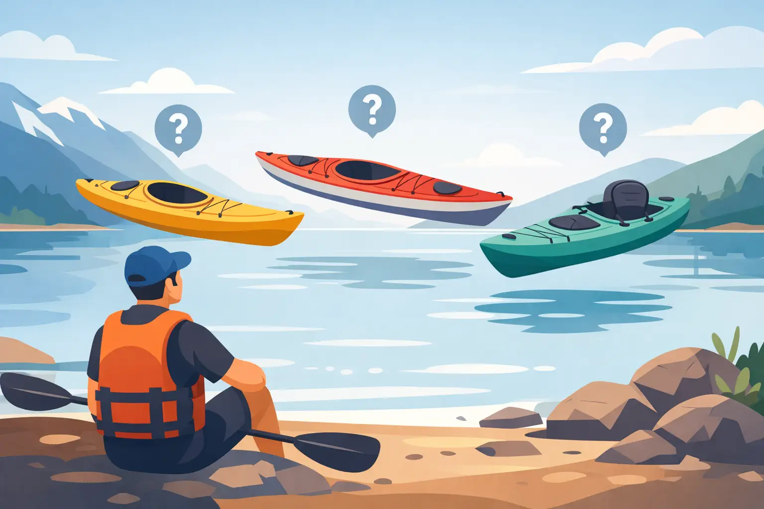 Qué kayak para travesía comprar sin fallar
