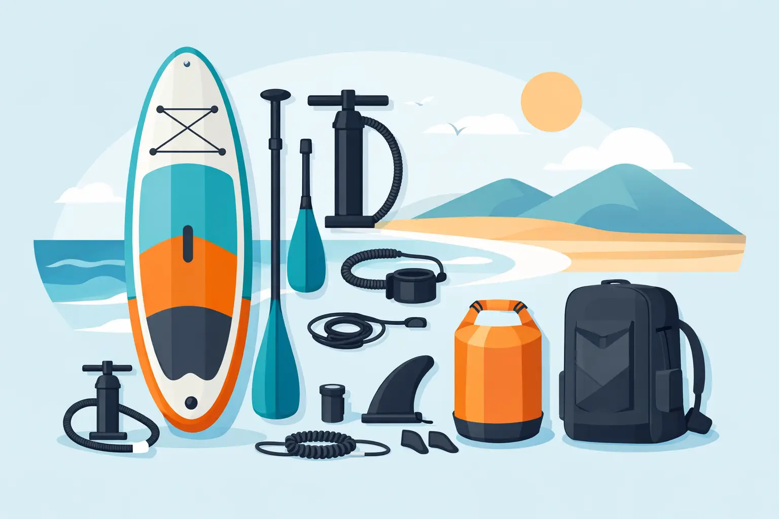 Qué incluye un pack paddle surf completo