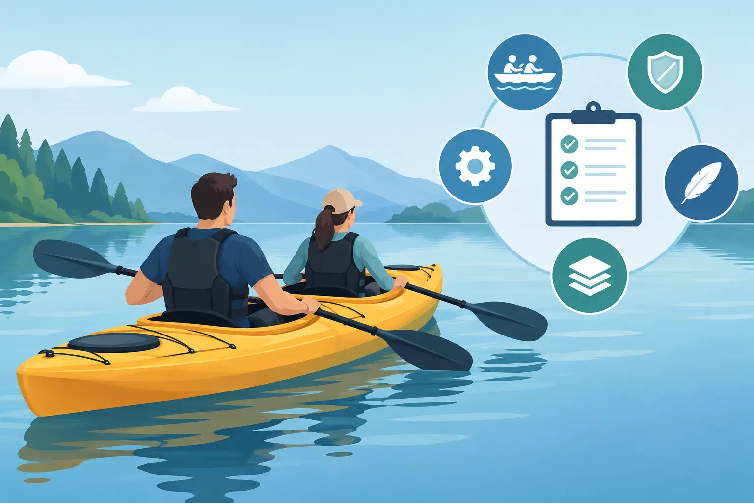 Análisis kayak doble para acertar al comprar